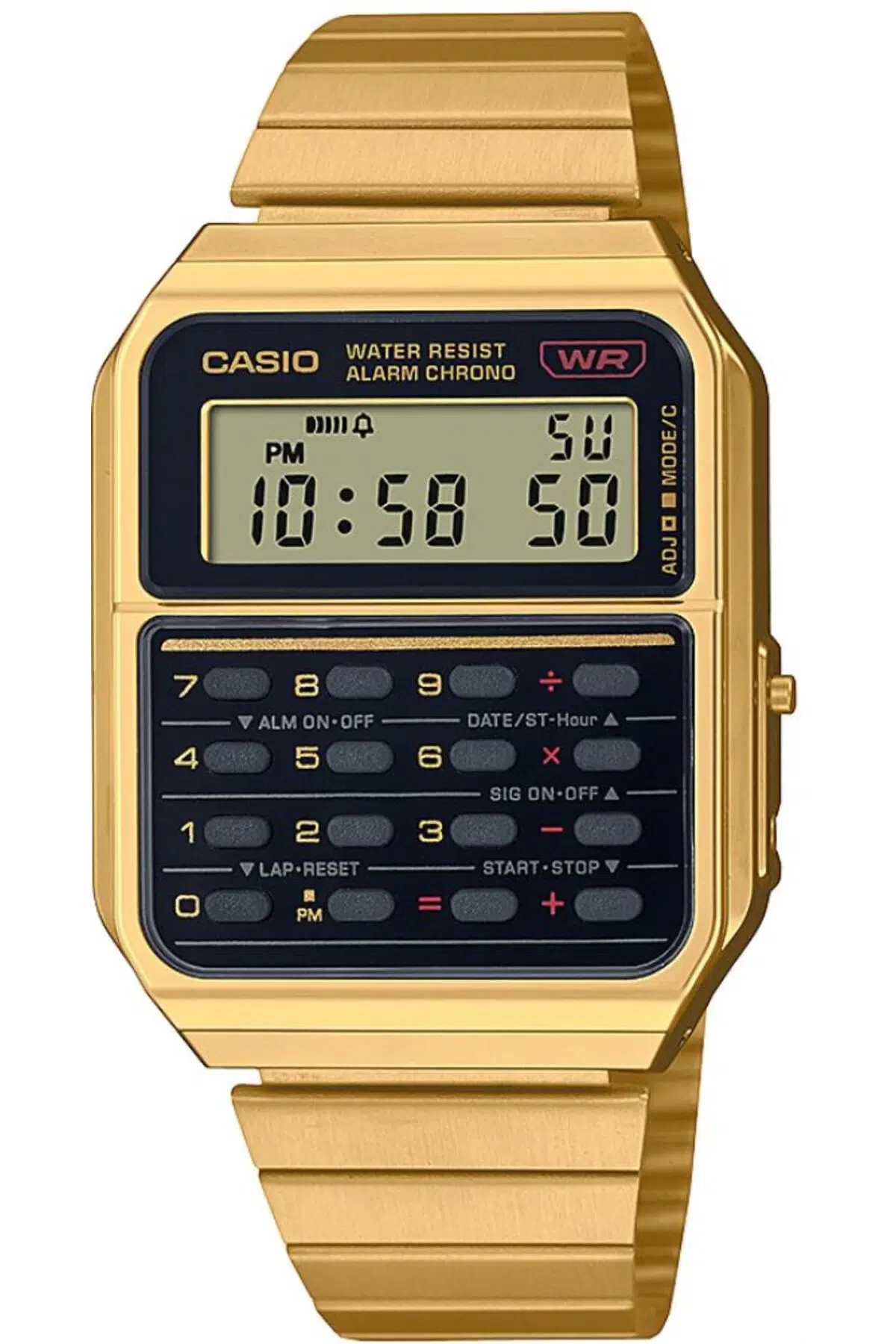 CASIO Ca-500Weg-1Adf Hesap Makineli Kol Saati