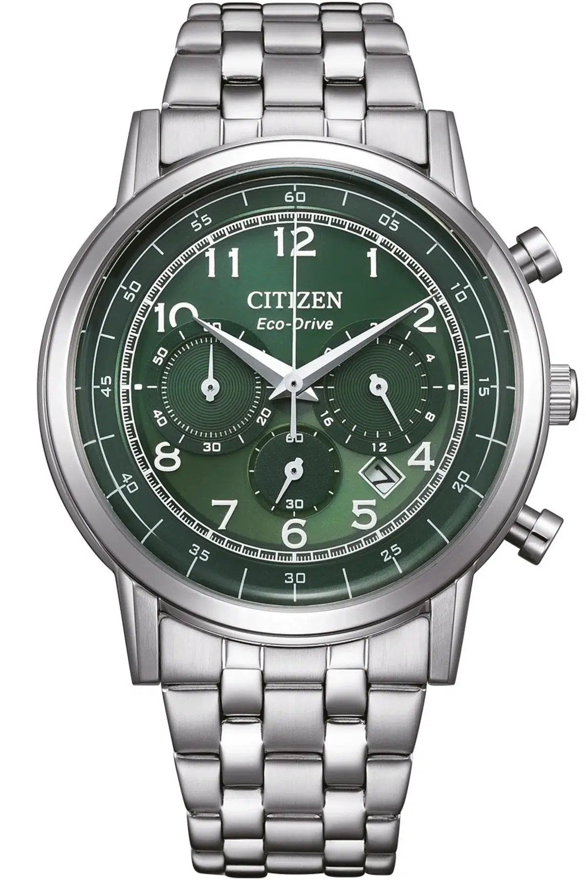 CITIZEN Ca4630-53X Eco-Drive Chronograph Forest Green Erkek Kol Saati