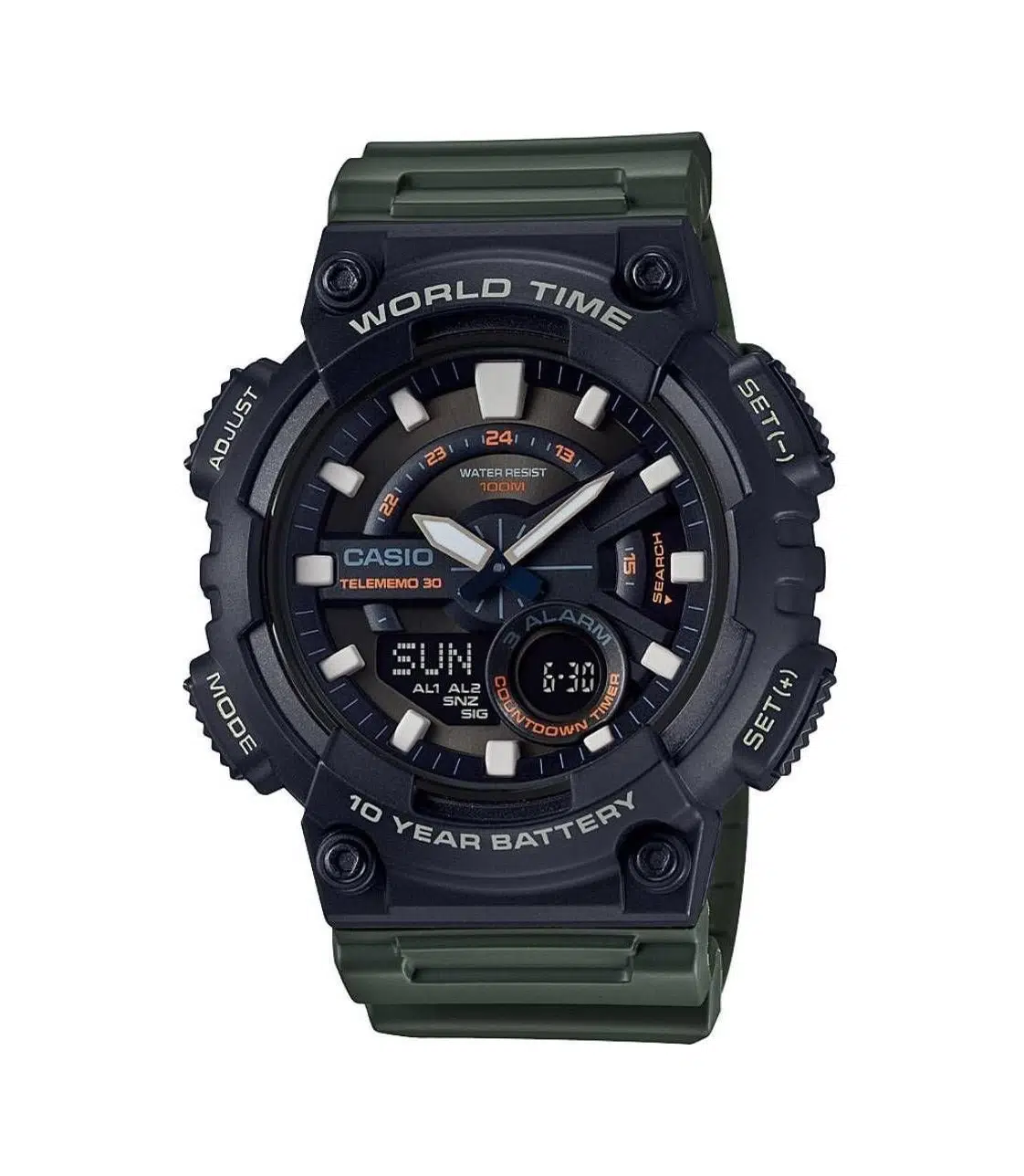 Casio AEQ-110W-3AVDF Dijital Erkek Kol Saati