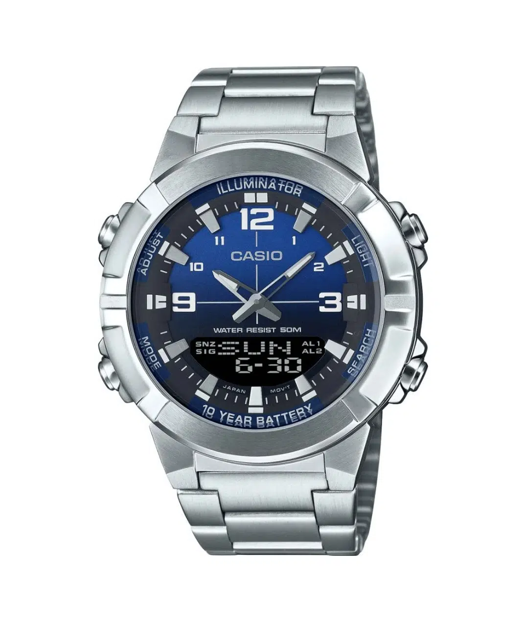 Casio Amw-870da-2a1vdf Kol Saati Metalik 