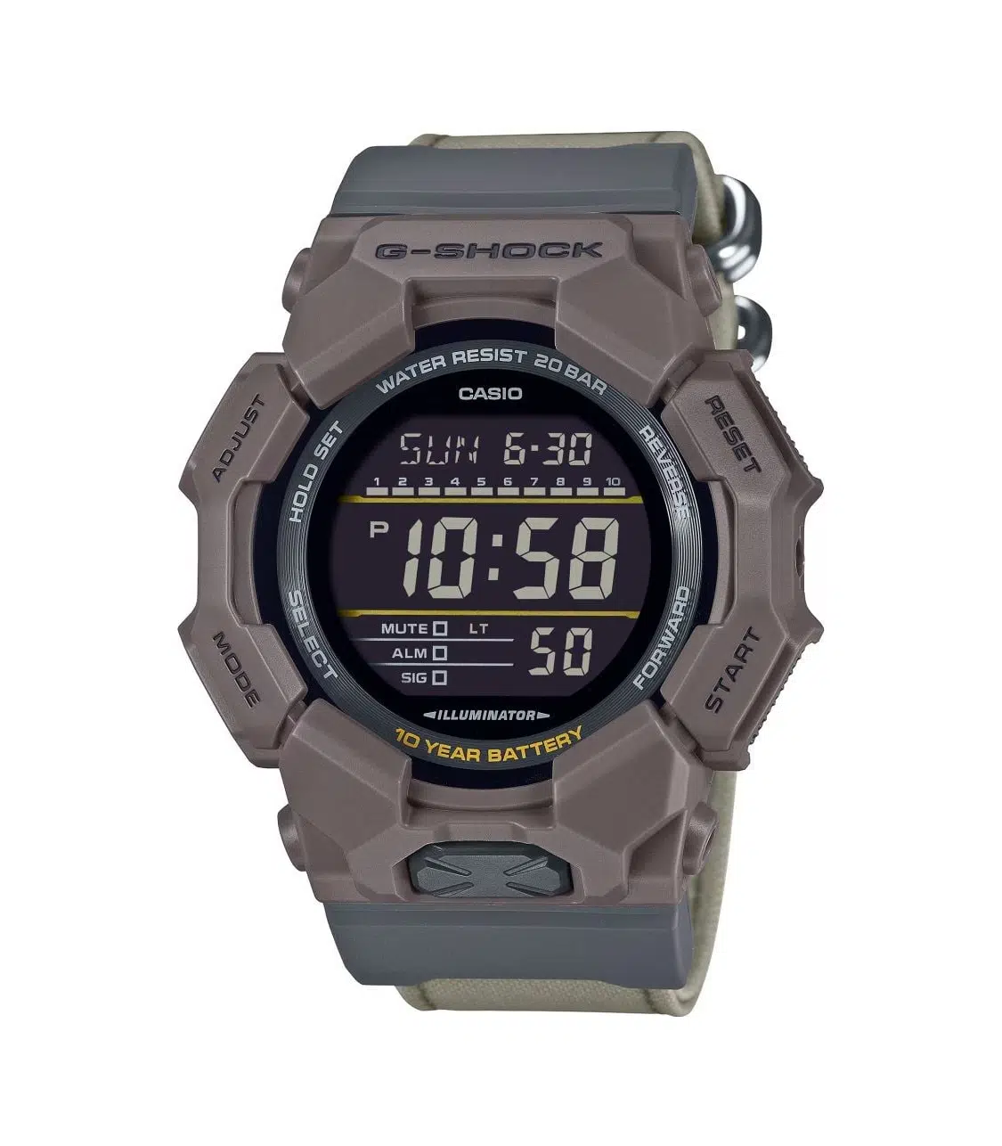 Casio G-shock Gd-010ce-5dr Erkek Kol Saati Kahverengi 