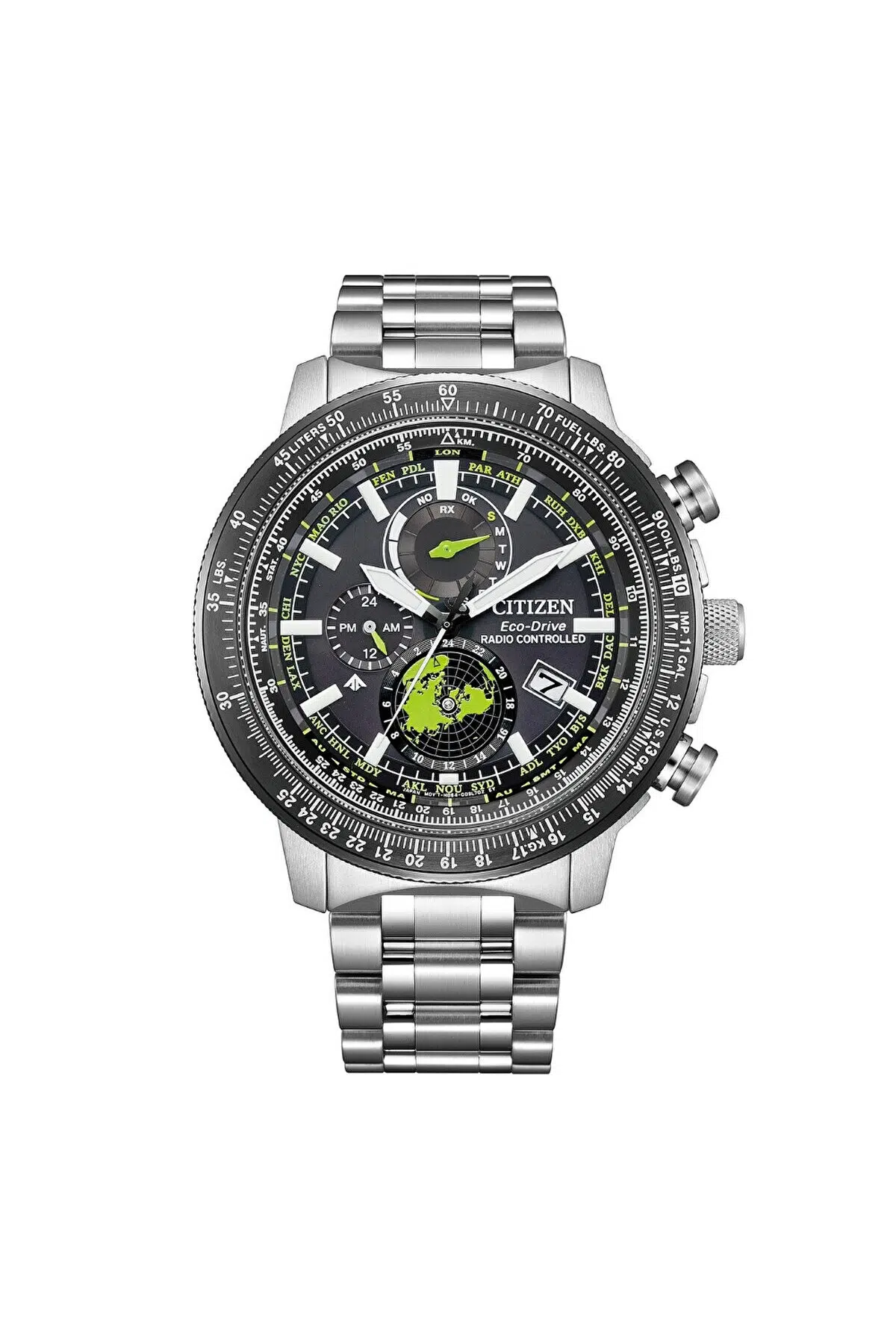 CITIZEN Eco-Drive Radio Controlled BY3006-53E Erkek Kol Saati