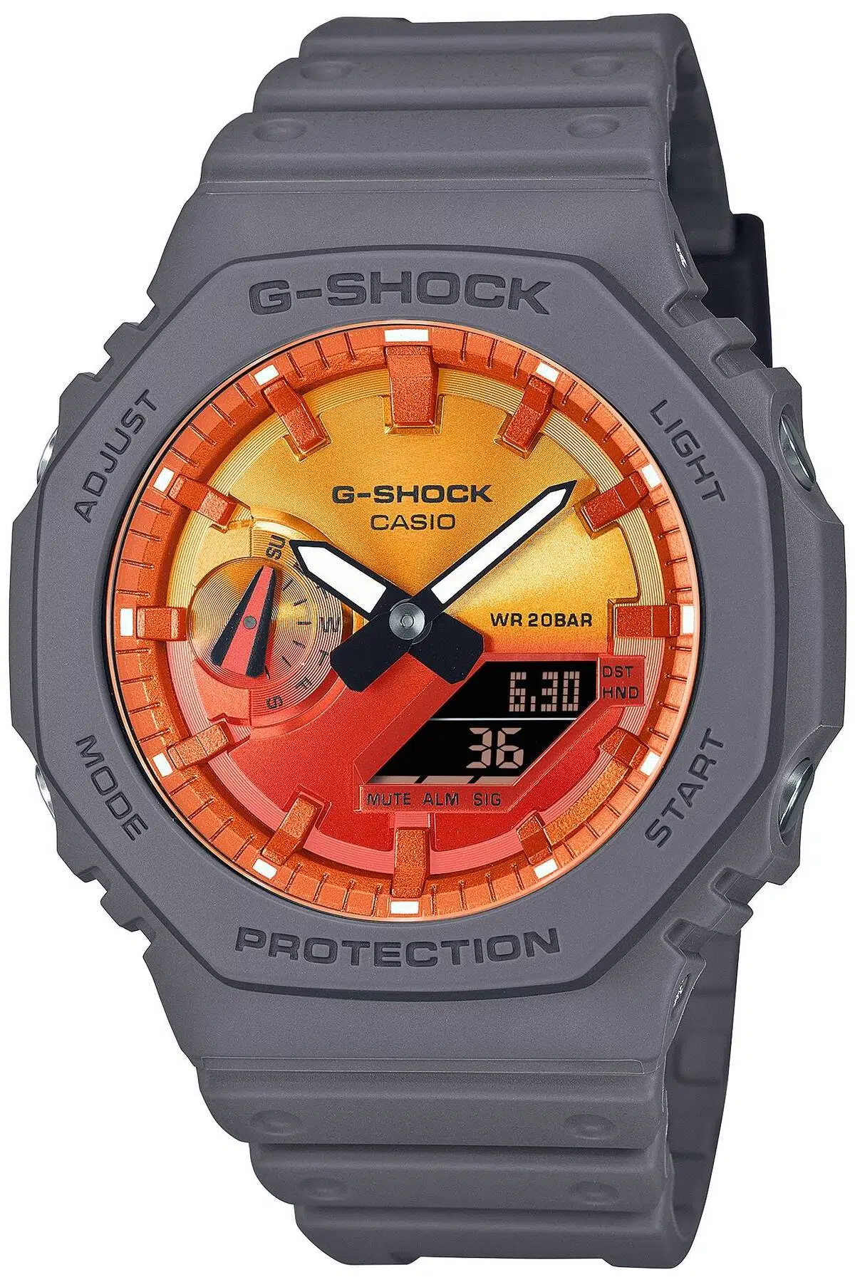 CASIO Ga-2100Fl-8Adr G-Shock Erkek Kol Saati