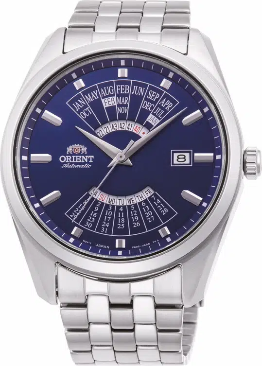 ORIENT RA-BA0003L30B Kurmalı Otomatik Çelik Gri Lacivert Kadran 44 mm Erkek Kol Saati