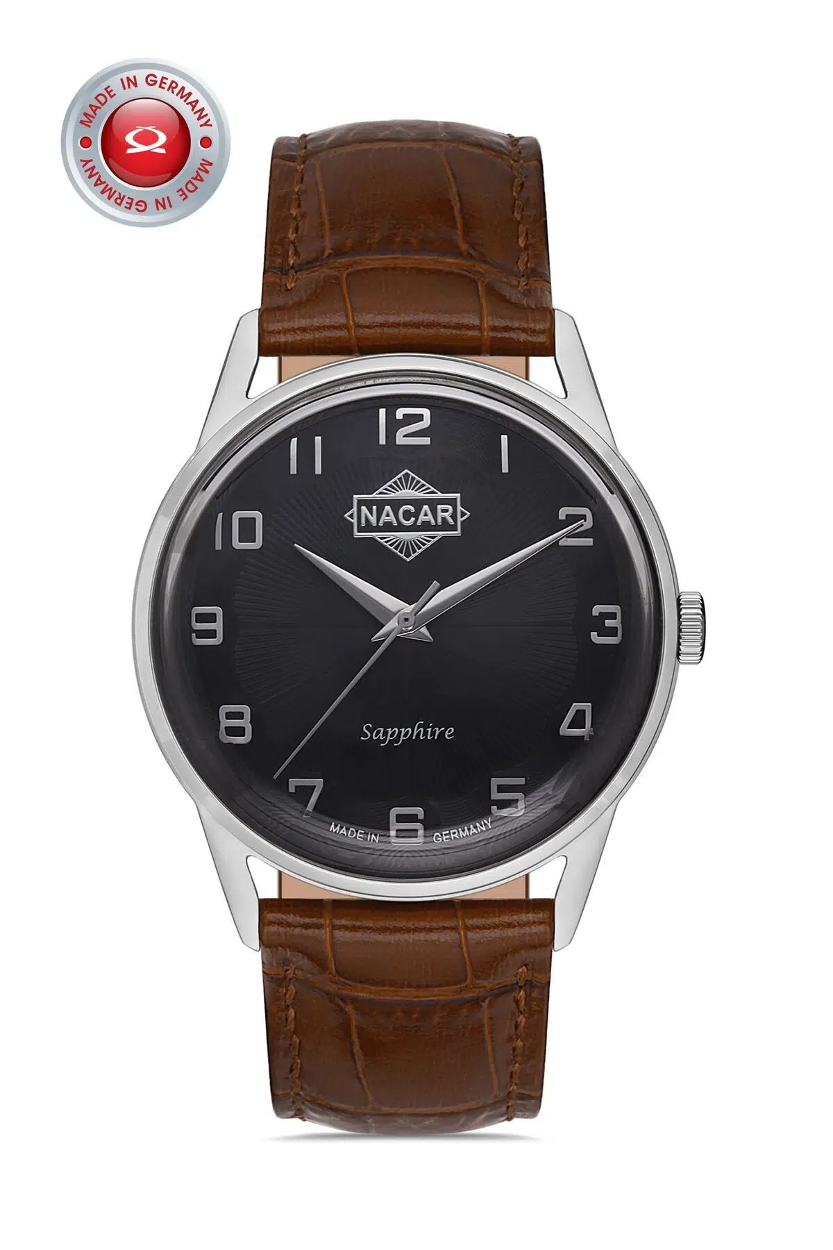 SAFİR CAM KLASİK KAHVERENGİ ERKEK KOL SAATİ NC34-290865-ALL2