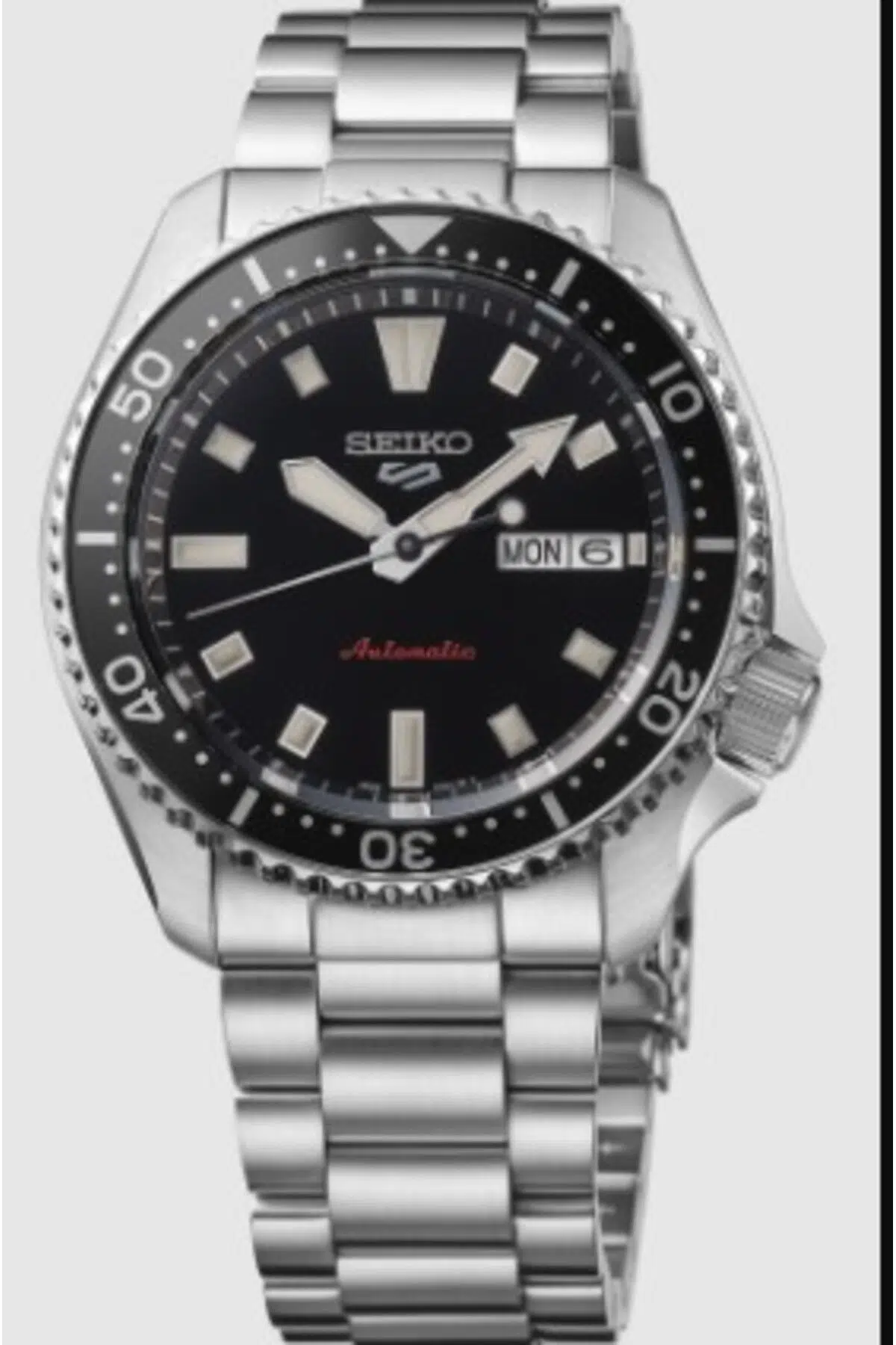 Seiko5 Sports Skx Redux - Kuro Black Srpl85K1 Otomatik Erkek Kol Saati