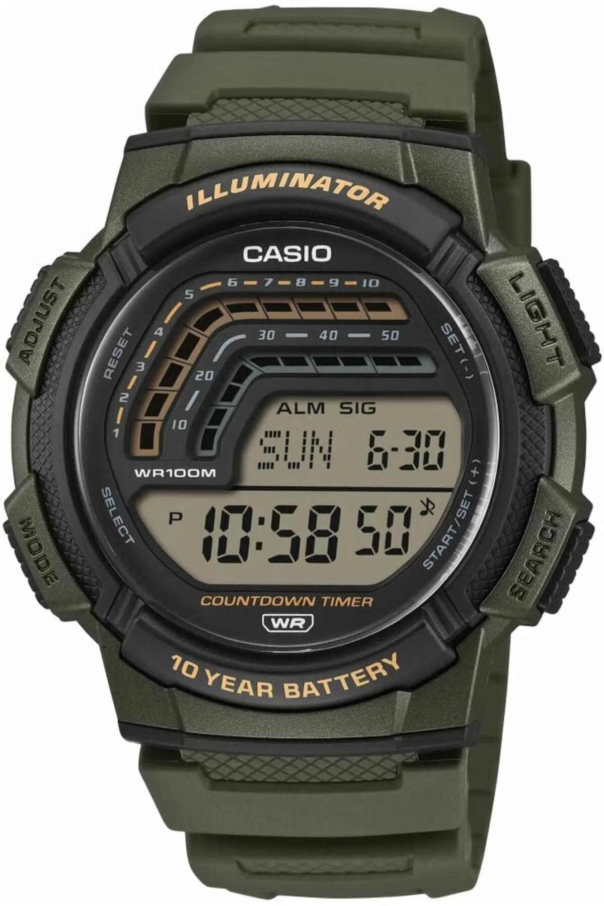 CASIO WS-1800-3AVDF ERKEK KOL SAATİ